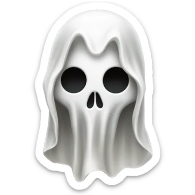 Ghost from call of duty sticker