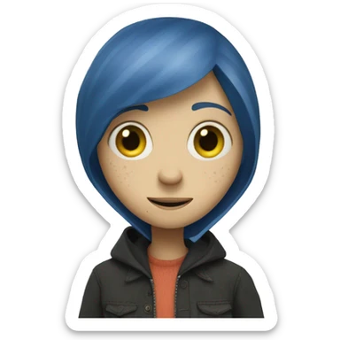 Coraline  sticker