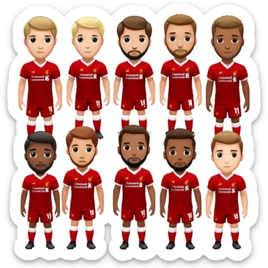 Liverpool football club sticker