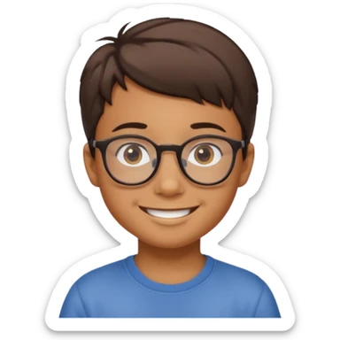 Six seven kid sticker