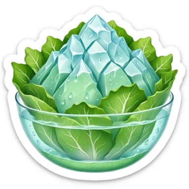 iceberg salad sliced sticker