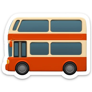 Double-Decker Bus sticker