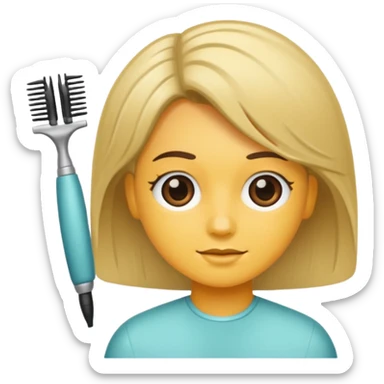hairdresser sticker