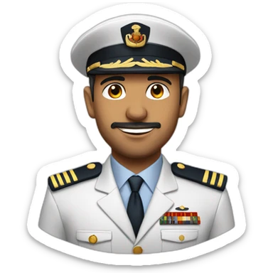 a morrocan pilot in an A350  sticker