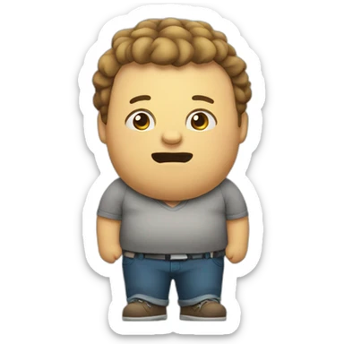 chew the fat sticker