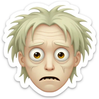 rotten and nasty guy sticker