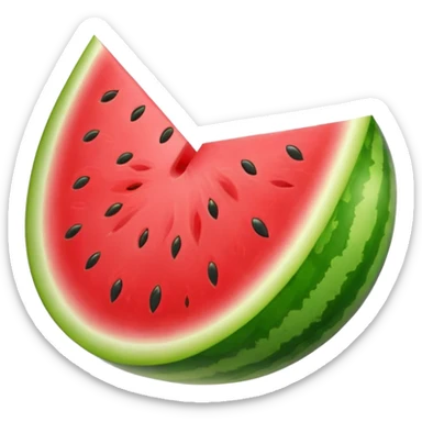 full watermelon sticker