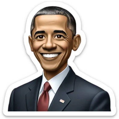 Président Barack Obama sticker