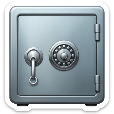 caja fuerte sticker