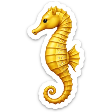 seahorse emoji sticker