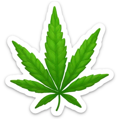Weed sticker