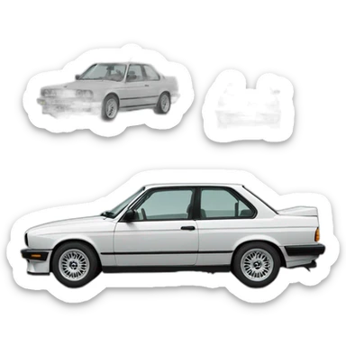 BMW E30 sticker