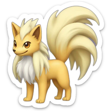 ninetails sticker