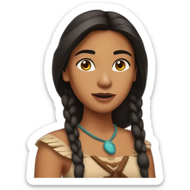 Pocahontas  sticker