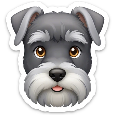 schnauzer sticker