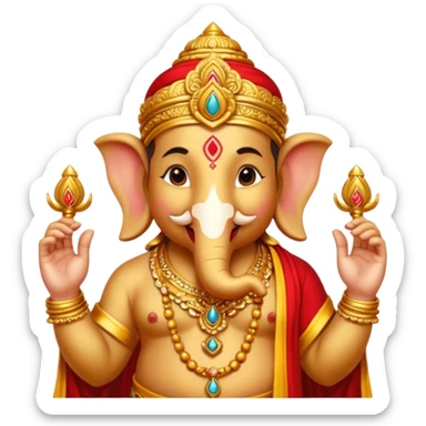 Ganesha sticker
