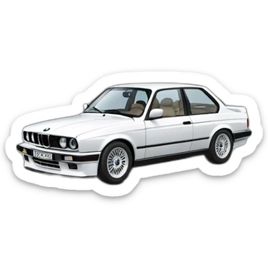 BMW e30 sticker