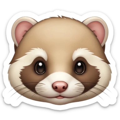 The ferret sticker