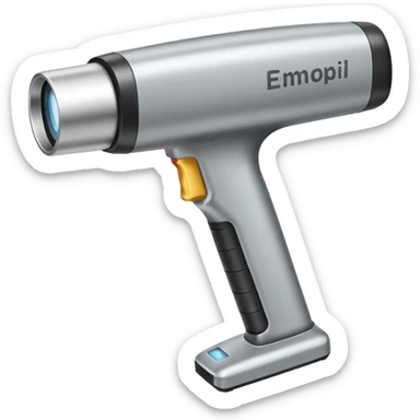 Hand-held metal scanner  sticker