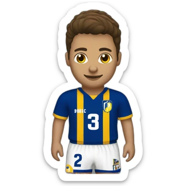 Parma player sticker