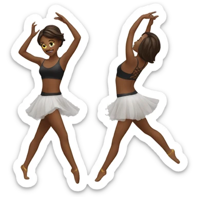 Dance sticker