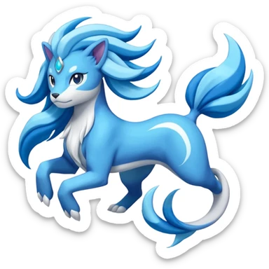 Luxio-Suicune-Amaura-fusion sticker