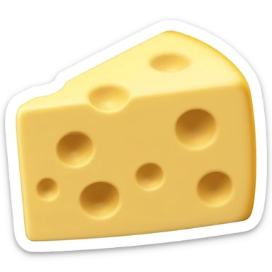 cheese slice sticker