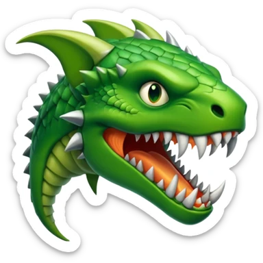 dangerous creature  sticker