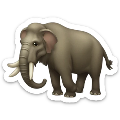 Mammouth breton sticker