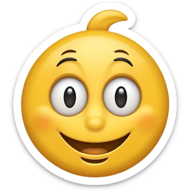 A goofy yellow emoji with dumb eyes and a silly smile. Add text: “CERTIFIED TIME-WASTER.”
 sticker