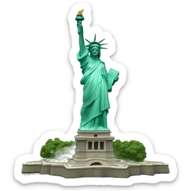The Statue of Liberty sticker