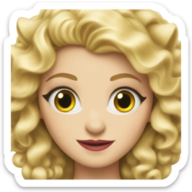 Glinda from the movie wicked sticker