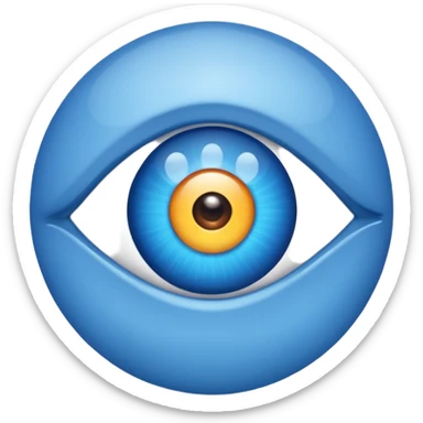 fai un emoji ti tengo di occhio sticker