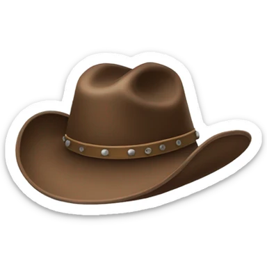 Cowboy hat  sticker
