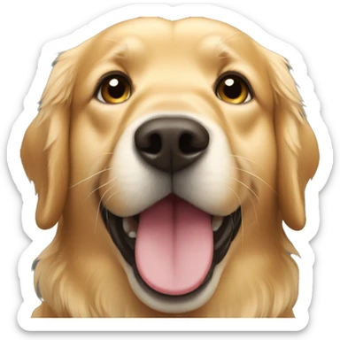 Golden retriever  sticker