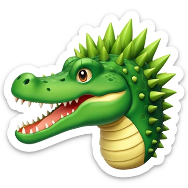 Bombardino crocodino sticker