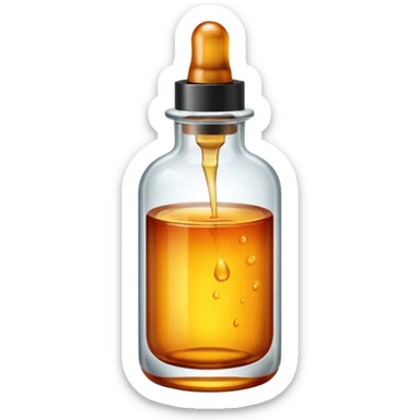serum skincare sticker