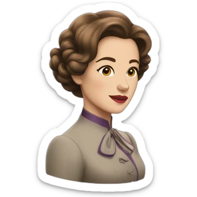Violet Crawley sticker
