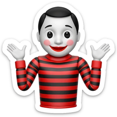 Fnaf1 puppet sticker