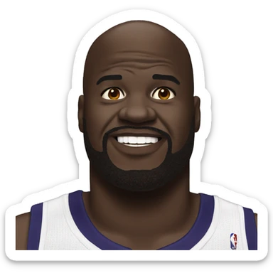 Shaq  sticker