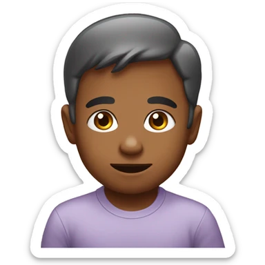 Can you make a baby face that say's a message? sticker