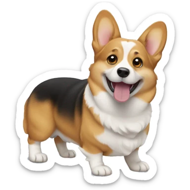 Corgi sticker
