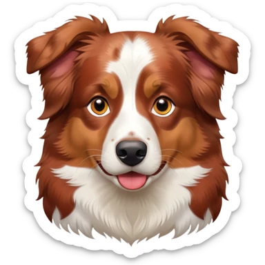 Australien Shepard  Red merle sticker