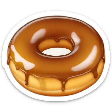 delcious apple cider donut sticker