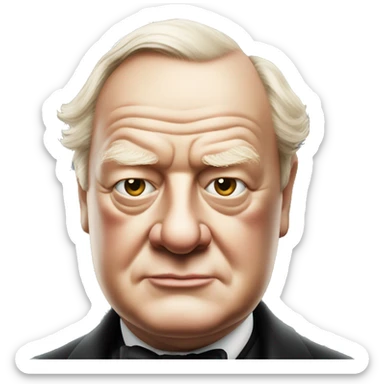 Winston Churchill  sticker