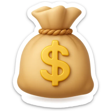 {
  "title": "3D Skeuomorphic Emoji Icon Schema",
  "type": "object",
  "properties": {
    "object": {
      "type": "string",
      "description": "Name of the object to be represented (e.g., 'money bag', 'camera', 'pizza')."
    },
    "style": {
      "type": "string",
      "enum": ["3D skeuomorphic emoji"],
      "description": "Visual style to be used for rendering."
    },
    "materials": {
      "type": "object",
      "properties": {
        "base": {
          "type": "string",
          "description": "Primary material texture, e.g., 'smooth cloth', 'metallic', 'plastic'."
        },
        "details": {
          "type": "array",
          "items": { "type": "string" },
          "description": "Secondary materials or embellishments (e.g., rope, buttons, stitching)."
        }
      }
    },
    "colors": {
      "type": "object",
      "properties": {
        "baseColor": {
          "type": "string",
          "description": "Main color of the object (e.g., '#F5DEB3' for a beige sack)."
        },
        "accentColors": {
          "type": "array",
          "items": { "type": "string" },
          "description": "Accent or highlight colors (e.g., yellow for dollar sign)."
        }
      }
    },
    "lighting": {
      "type": "object",
      "properties": {
        "type": {
          "type": "string",
          "enum": ["soft", "ambient", "studio"],
          "description": "Lighting type used to shade and define volume."
        },
        "shadows": {
          "type": "boolean",
          "description": "Indicates if soft drop shadows are used."
        }
      }
    },
    "geometry": {
      "type": "object",
      "properties": {
        "dimensionality": {
          "type": "string",
          "enum": ["3D"],
          "description": "Indicates that object is rendered in 3D."
        },
        "roundedEdges": {
          "type": "boolean",
          "description": "Indicates if object has smooth, rounded edges."
        }
      }
    },
    "expression": {
      "type": "string",
      "enum": ["playful", "realistic", "friendly"],
      "description": "Overall emotional tone of the icon."
    },
    "background": {
      "type": "string",
      "enum": ["transparent", "white", "gradient"],
      "description": "Background type for the rendered emoji."
    }
  },
  "required": ["object", "style", "materials", "colors", "lighting", "geometry", "expression", "background"]
}

palette sticker