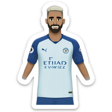 Riyad mahrez sticker
