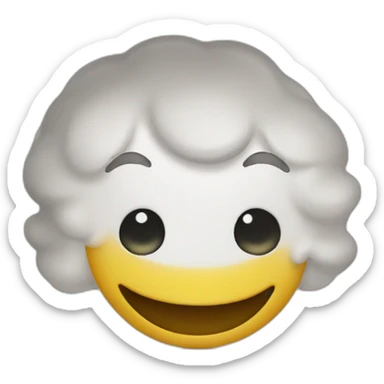 Sourire larmes sticker