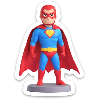 superhero base sticker