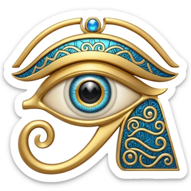 Eye of Horus sticker